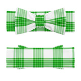 Colonsay Mist Tartan Baby Newborn 3 Pcs for Beanie Baby Hat Hairband Blanket