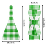 Colonsay Mist Tartan Baby Newborn 3 Pcs for Beanie Baby Hat Hairband Blanket