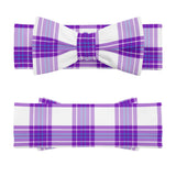 Gigha Mist Tartan Baby Newborn 3 Pcs for Beanie Baby Hat Hairband Blanket