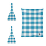 Jura Mist Tartan Baby Newborn 3 Pcs for Beanie Baby Hat Hairband Blanket