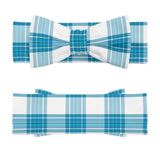Jura Mist Tartan Baby Newborn 3 Pcs for Beanie Baby Hat Hairband Blanket