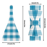 Jura Mist Tartan Baby Newborn 3 Pcs for Beanie Baby Hat Hairband Blanket