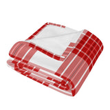 Mull Mist Tartan Baby Newborn 3 Pcs for Beanie Baby Hat Hairband Blanket