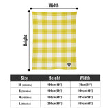 Staffa Mist Tartan Baby Newborn 3 Pcs for Beanie Baby Hat Hairband Blanket