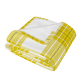 Staffa Mist Tartan Baby Newborn 3 Pcs for Beanie Baby Hat Hairband Blanket