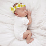 Staffa Mist Tartan Baby Newborn 3 Pcs for Beanie Baby Hat Hairband Blanket