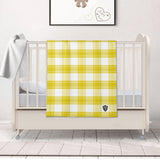 Staffa Mist Tartan Baby Newborn 3 Pcs for Beanie Baby Hat Hairband Blanket