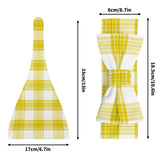 Staffa Mist Tartan Baby Newborn 3 Pcs for Beanie Baby Hat Hairband Blanket