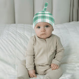 Iona Mist Tartan New Born Beanie Hat - FREE p&p Worldwide