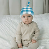 Jura Mist Tartan New Born Beanie Hat - FREE p&p Worldwide