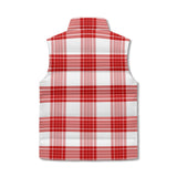 HD Mull Mist Tartan Adult Unisex Lightweight Zip Up Puffer Vest - Free p&p Worldwide