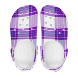 Gigha Mist Tartan Woman's Soft Clog Sandals - FREE p&p Worldwide