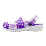 Gigha Mist Tartan Woman's Soft Clog Sandals - FREE p&p Worldwide