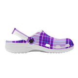 Gigha Mist Tartan Woman's Soft Clog Sandals - FREE p&p Worldwide