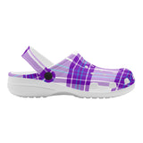 Gigha Mist Tartan Woman's Soft Clog Sandals - FREE p&p Worldwide