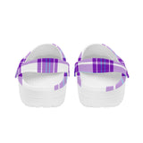 Gigha Mist Tartan Woman's Soft Clog Sandals - FREE p&p Worldwide