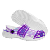 Gigha Mist Tartan Woman's Soft Clog Sandals - FREE p&p Worldwide