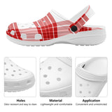 Mull Mist Tartan Woman's Soft Clog Sandals - FREE p&p Worldwide