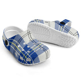 Kids Tartan Soft Clog Sandals - FREE p&p Worldwide