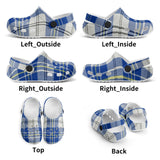 Kids Tartan Soft Clog Sandals - FREE p&p Worldwide
