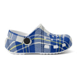 Kids Tartan Soft Clog Sandals - FREE p&p Worldwide