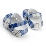 Kids Tartan Soft Clog Sandals - FREE p&p Worldwide