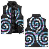 HD Adult Unisex Lightweight Zip Up Puffer Vest - Free p&p Worldwide