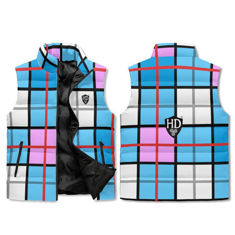 HD Adult Unisex Lightweight Zip Up Puffer Vest - Free p&p Worldwide