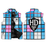 HD Adult Unisex Lightweight Zip Up Puffer Vest - Free p&p Worldwide
