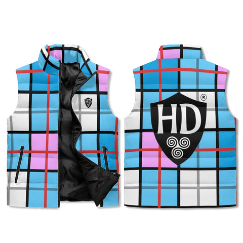 HD Adult Unisex Lightweight Zip Up Puffer Vest - Free p&p Worldwide
