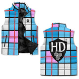 HD Adult Unisex Lightweight Zip Up Puffer Vest - Free p&p Worldwide