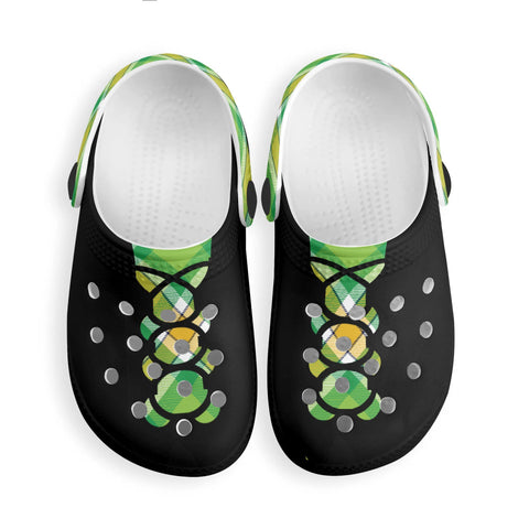 Irish Ghillie pumps - Kids Tartan Soft Clog - FREE p&p Worldwide