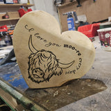 Handmade Clan Whisky Barrel Sign