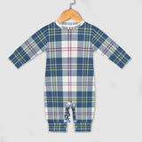 Tartan Baby romper - FREE p&p Worldwide