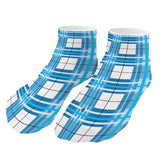 ✨'Jura Sky' Tartan Kids Socks (5 Pairs)✨Free p&p Worldwide