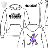 Tartan Dancer HOODIE  ** ADULT ** - ALL DESIGNS (MADE IN THE HD STUDIO)