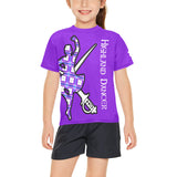 Highland Dancer Youth Crew Neck T-Shirt - FREE p&p Worldwide