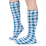 Highland Dancer Knee Practice Length Kids Socks