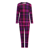 Tartan Soft Women's Pajama Set - FREE P&P Worldwide