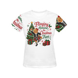 Women's Christmas Tee - Free p&p Worldwide