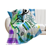 Highland Dancer Blanket - Free p&p Worldwide