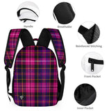 Tartan Kids Backpack, Lunch Bag & Pencil Case - Free p&p Worldwide