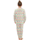 Girls' Tartan Long Pyjama Set - Free P&P Worldwide