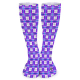 ✨'Gigha Sky' Tartan Knee Length Kids Socks (1 Pairs)✨