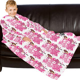 Highland Dancer Kids Blanket Robe with Sleeves - Free P&P Worldwide