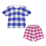 Big Girls Tartan Pyjamas - Free p&p Worldwide
