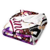 Highland Dancer Blanket - Free p&p Worldwide