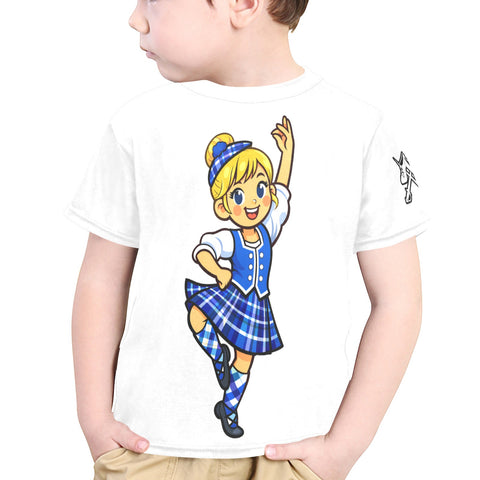 Highland Dancer Kids T-Shirt - Free p&p Worldwide