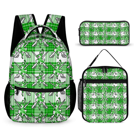 Colonsay Mist Tartan - Highland Dancer Kids Tartan Backpack, Lunch Bag & Pencil Case - Free p&p Worldwide