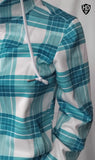 Women's Jura Mist Tartan Zip Hoodie - FREE p&p Worldwide